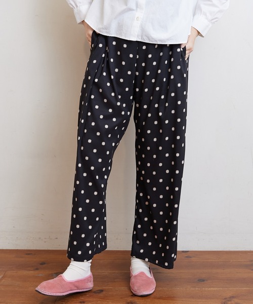 bulle de savon(ビュルデサボン)の「●daisy KIRAKIRA dot パンツ(その他パンツ・レディース・レッド/ブラック・FREE)」の2枚目の写真