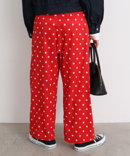 bulle de savon(ビュルデサボン)の「●daisy KIRAKIRA dot パンツ(その他パンツ・レディース・レッド/ブラック・FREE)」の9枚目の写真
