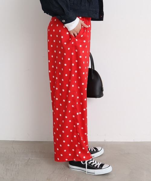 bulle de savon(ビュルデサボン)の「●daisy KIRAKIRA dot パンツ(その他パンツ・レディース・レッド/ブラック・FREE)」の11枚目の写真