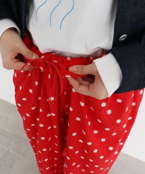 bulle de savon(ビュルデサボン)の「●daisy KIRAKIRA dot パンツ(その他パンツ・レディース・レッド/ブラック・FREE)」の17枚目の写真