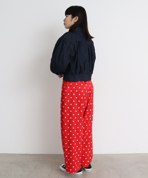 bulle de savon(ビュルデサボン)の「●daisy KIRAKIRA dot パンツ(その他パンツ・レディース・レッド/ブラック・FREE)」の14枚目の写真