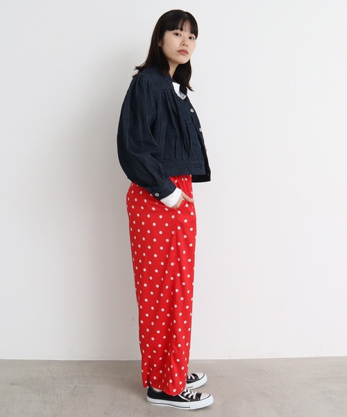 bulle de savon(ビュルデサボン)の「●daisy KIRAKIRA dot パンツ(その他パンツ・レディース・レッド/ブラック・FREE)」の16枚目の写真