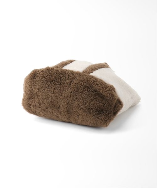 AP STUDIO（エーピーストゥディオ）の「《追加》【CARUS / カルス】ムートントートバック（トートバッグ・レディース・キャメル・FREE）」の7枚目の写真