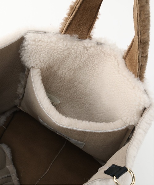 AP STUDIO（エーピーストゥディオ）の「《追加》【CARUS / カルス】ムートントートバック（トートバッグ・レディース・キャメル・FREE）」の3枚目の写真