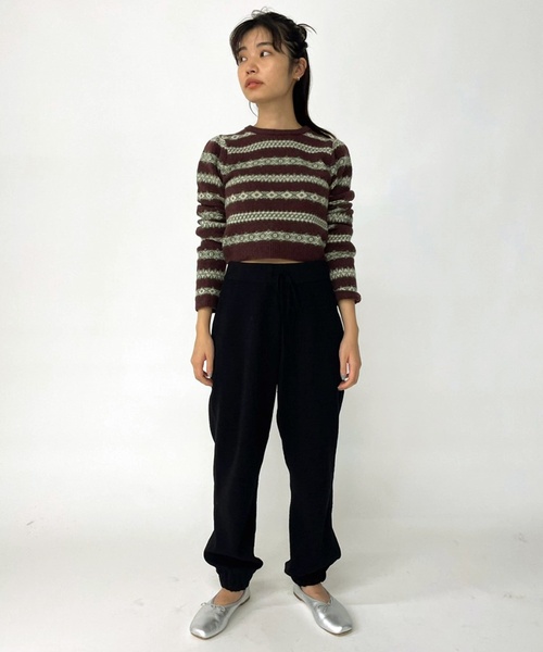 【新品、未使用】エディットフォールル　コンパクトツインニット EDIT. FOR LULU（エディットフォールル）の「フェアアイル