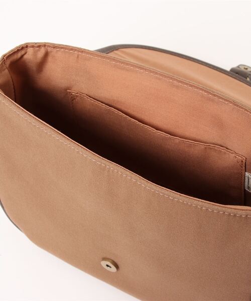 Samansa Mos2（サマンサ モスモス）の「キャンバスベルトショルダーバッグ（ショルダーバッグ・レディース・ベージュ/ブラウン・ﾌﾘ-）」の7枚目の写真