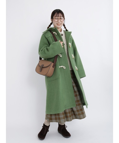 Samansa Mos2（サマンサ モスモス）の「キャンバスベルトショルダーバッグ（ショルダーバッグ・レディース・ベージュ/ブラウン・ﾌﾘ-）」の3枚目の写真