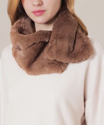 MACKINTOSH LONDON | 3WAYファーマフラー(マフラー)