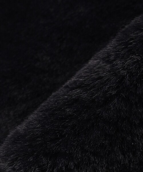 MACKINTOSH LONDON（マッキントッシュ ロンドン）の「3WAYファーマフラー（マフラー・レディース・ベージュ/ブラック・FREE）」の11枚目の写真