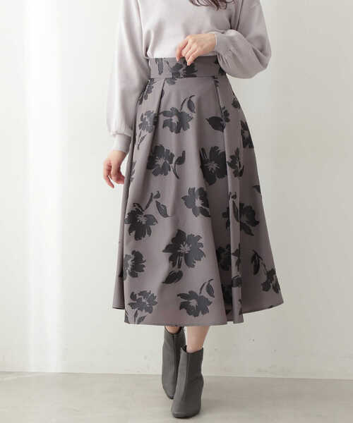 PROPORTION BODY DRESSING（プロポーションボディドレッシング）の「カットジャガードタックスカート（スカート・レディース・グレー/ダークグレー・SMALL/MEDIUM/P/S）」の20枚目の写真