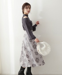 PROPORTION BODY DRESSING | カットジャガードタックスカート(スカート)