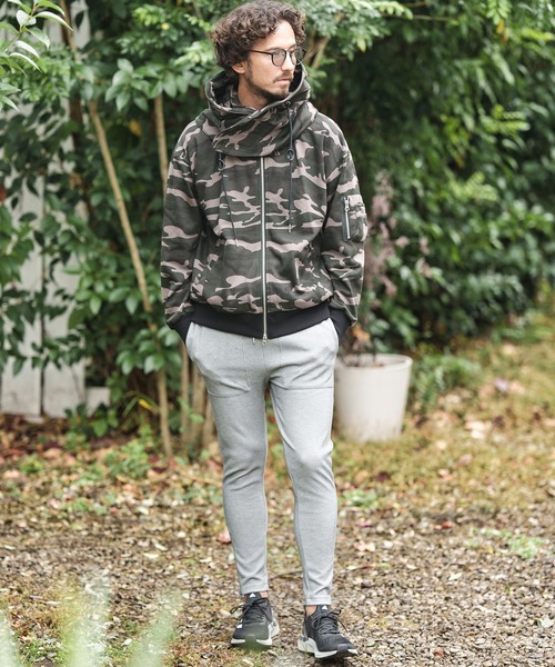 CAMBIO(カンビオ)の「mp10660-Heavy KANOKO Skinny Silhouette Easy Pants イージーパンツ(その他パンツ・メンズ・ブラック/ベージュ/オリーブ/ネイビー/グレー・S/M/L)」の18枚目の写真