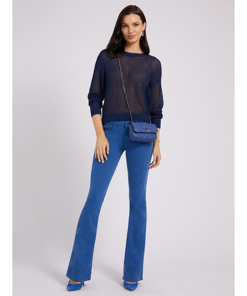 Guess（ゲス）の「Ryder Low Rise Flare（その他パンツ・レディース・ブルー・25inch/26inch/24inch）」の4枚目の写真