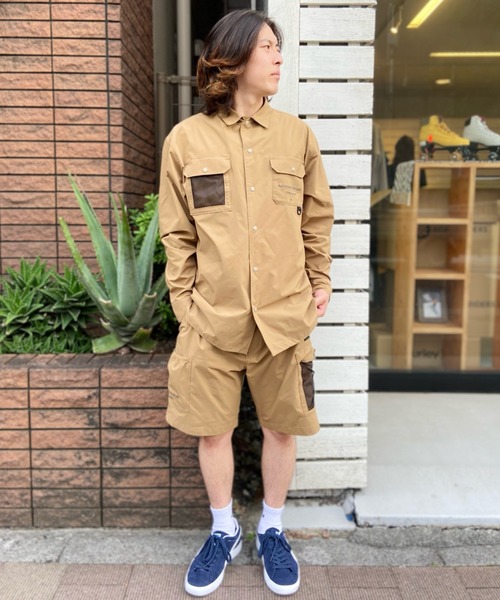 BILLABONG（ビラボン）の「BILLABONG/ビラボン セットアップ対応 撥水 ユーティリティショーツ/カーゴパンツ/ショーツ BD011-654（その他パンツ・メンズ・ブラック×ブラック/ブラウン・XL/L/M）」の12枚目の写真