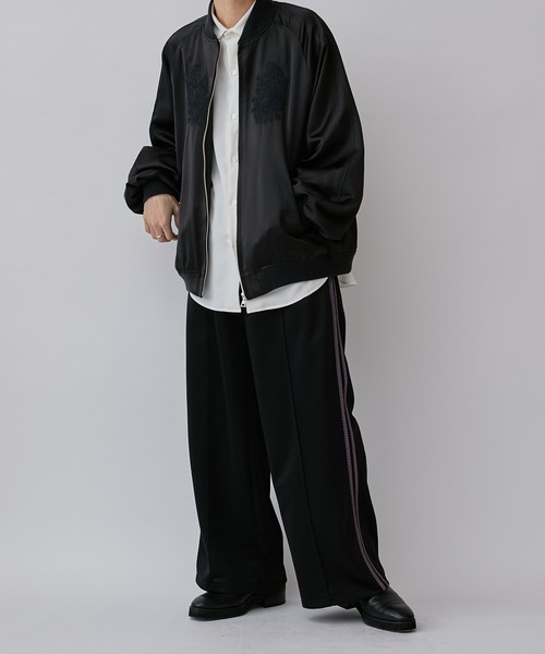Lui's(ルイス)の「側章ジャージワイドパンツ(その他パンツ・メンズ・ブラック/ブラウン・S/M)」の17枚目の写真