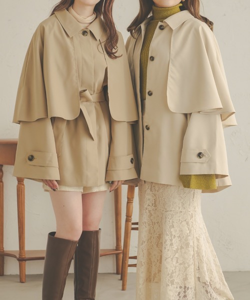 Ambre Neige（アンブルネージュ）の「【ケープ取り外し可能】2WAY