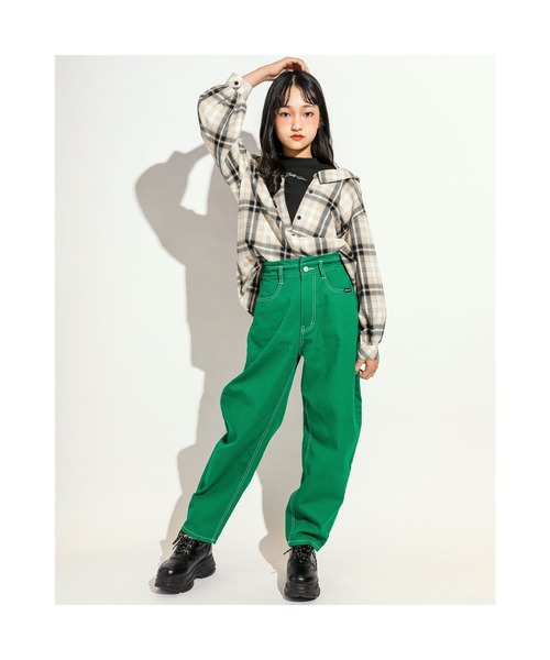 ZIDDY(ジディ)の「ZIDDY/インナー ドッキング チェック シャツ (130~160cm)(シャツ/ブラウス・キッズ・ブルー系その他/ベージュ系その他・130/150/160/140)」の6枚目の写真