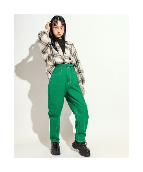 ZIDDY(ジディ)の「ZIDDY/インナー ドッキング チェック シャツ (130~160cm)(シャツ/ブラウス・キッズ・ブルー系その他/ベージュ系その他・130/150/160/140)」の3枚目の写真