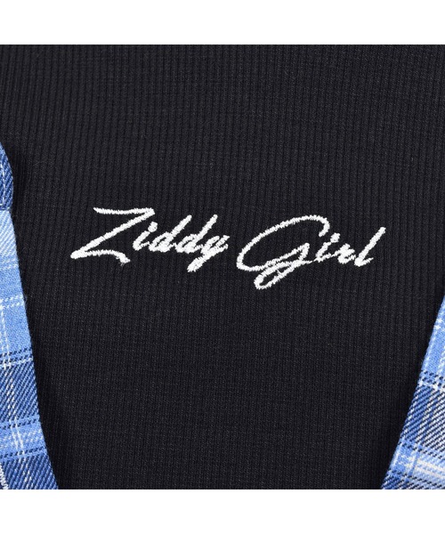 ZIDDY(ジディ)の「ZIDDY/インナー ドッキング チェック シャツ (130~160cm)(シャツ/ブラウス・キッズ・ブルー系その他/ベージュ系その他・130/150/160/140)」の7枚目の写真