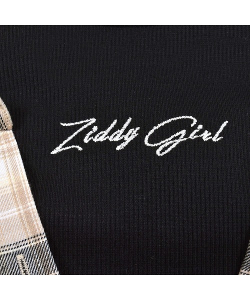 ZIDDY(ジディ)の「ZIDDY/インナー ドッキング チェック シャツ (130~160cm)(シャツ/ブラウス・キッズ・ブルー系その他/ベージュ系その他・130/150/160/140)」の12枚目の写真