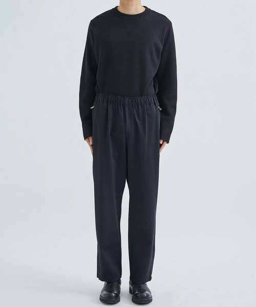 08sircus/ゼロエイトサーカス】 Modern jersey track pants