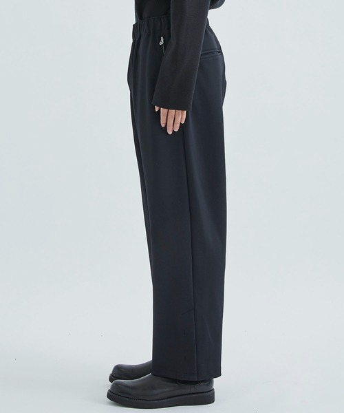 08sircus/ゼロエイトサーカス】 Modern jersey track pants