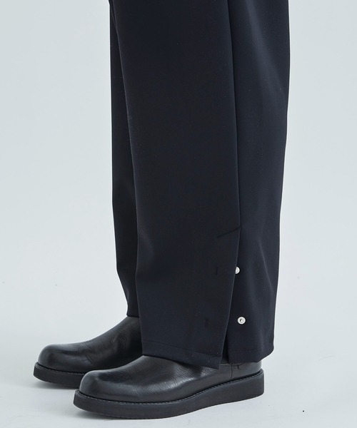 08sircus/ゼロエイトサーカス】 Modern jersey track pants