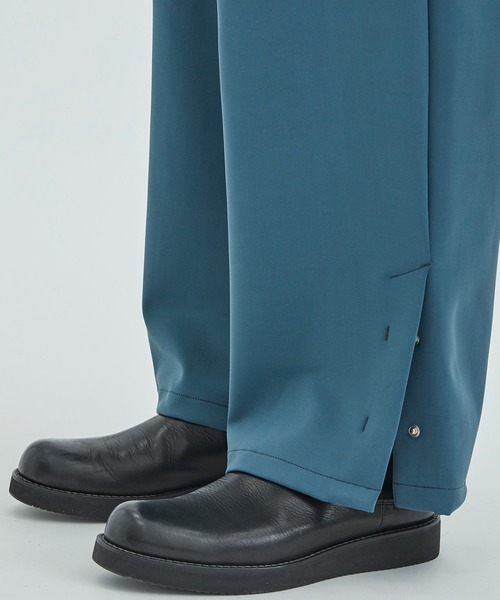 08sircus/ゼロエイトサーカス】 Modern jersey track pants
