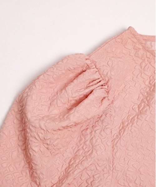SUGAR BISKET（シュガービスケット）の「ジャガードブラウス（シャツ/ブラウス・レディース・ピンク/グレー/ブラック/ホワイト・フリー）」の18枚目の写真