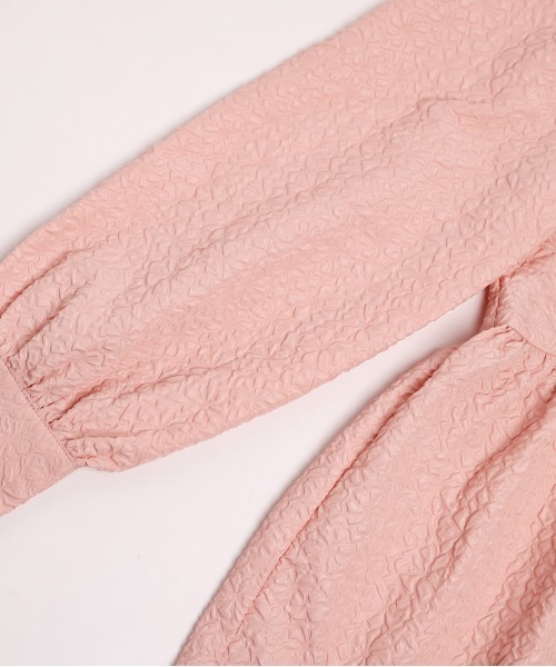 SUGAR BISKET（シュガービスケット）の「ジャガードブラウス（シャツ/ブラウス・レディース・ピンク/グレー/ブラック/ホワイト・フリー）」の19枚目の写真