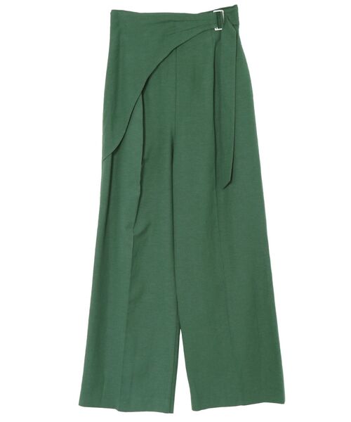 LAGUNAMOON（ラグナムーン）の「リネンラップワイドパンツ（その他パンツ・レディース・ブラウン/グリーン・SMALL/MEDIUM）」の7枚目の写真