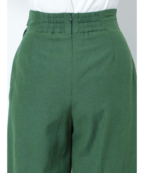 LAGUNAMOON（ラグナムーン）の「リネンラップワイドパンツ（その他パンツ・レディース・ブラウン/グリーン・SMALL/MEDIUM）」の17枚目の写真
