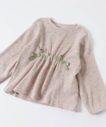 apres les cours（アプレレクール）の「ウエストリボンワッフルTシャツ（Tシャツ/カットソー・キッズ）」