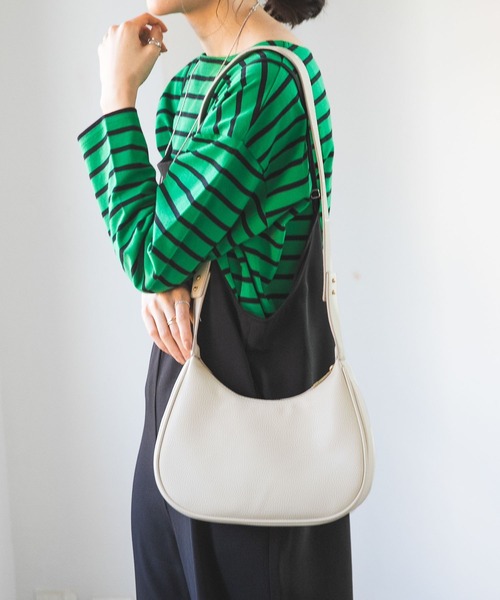 LEPSIM（レプシィム）の「ワンハンドル2WAYバッグ　184413（ショルダーバッグ・レディース・アイボリー/イエロー/ライトブルー・ONE SIZE）」の2枚目の写真