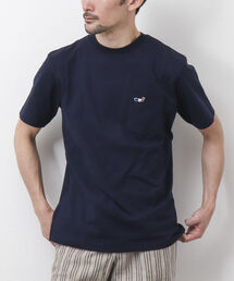 NOLLEY'S goodman | クジラワッペン クルーネック ポケットTシャツ(Tシャツ/カットソー)