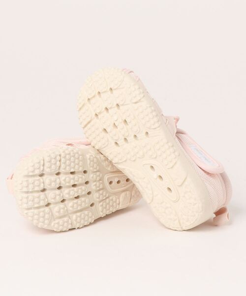 petit main（プティマイン）の「水抜きソールサンダル（スニーカー・キッズ・ライトグレー/ライトカーキ/ライトピンク/ブラック・13cm/14cm/15cm/16cm/17cm）」の6枚目の写真