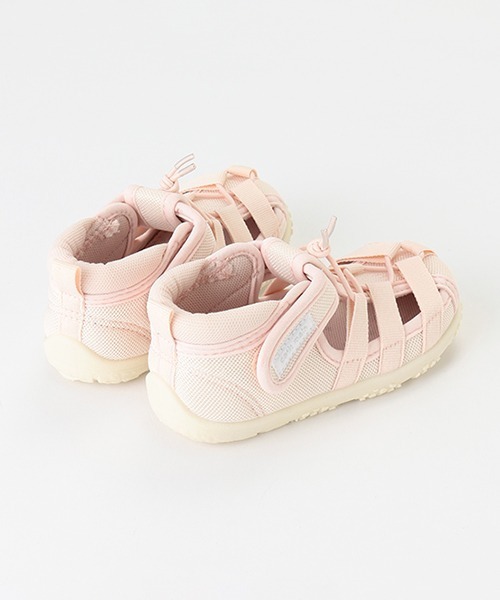 petit main（プティマイン）の「水抜きソールサンダル（スニーカー・キッズ・ライトグレー/ライトカーキ/ライトピンク/ブラック・13cm/14cm/15cm/16cm/17cm）」の7枚目の写真