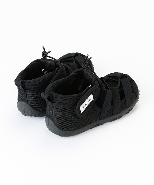 petit main（プティマイン）の「水抜きソールサンダル（スニーカー・キッズ・ライトグレー/ライトカーキ/ライトピンク/ブラック・13cm/14cm/15cm/16cm/17cm）」の8枚目の写真