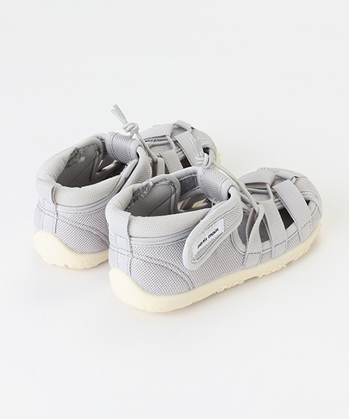 petit main（プティマイン）の「水抜きソールサンダル（スニーカー・キッズ・ライトグレー/ライトカーキ/ライトピンク/ブラック・13cm/14cm/15cm/16cm/17cm）」の9枚目の写真