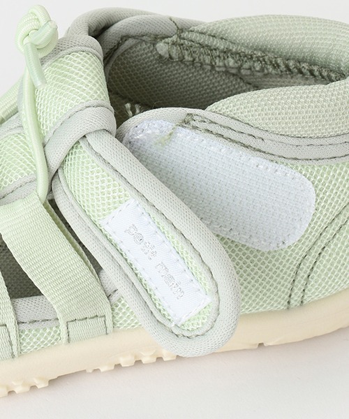 petit main（プティマイン）の「水抜きソールサンダル（スニーカー・キッズ・ライトグレー/ライトカーキ/ライトピンク/ブラック・13cm/14cm/15cm/16cm/17cm）」の13枚目の写真