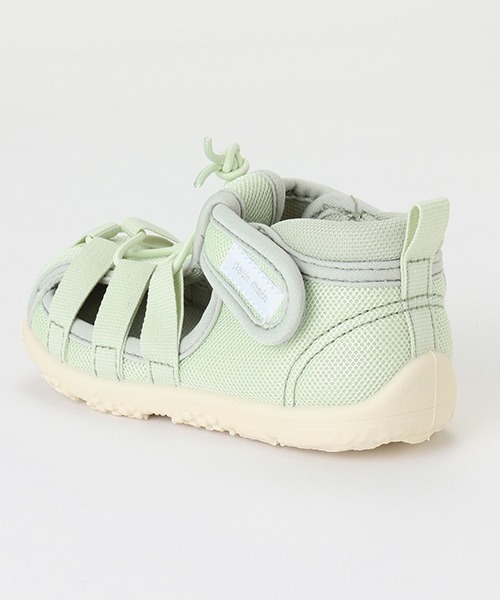 petit main（プティマイン）の「水抜きソールサンダル（スニーカー・キッズ・ライトグレー/ライトカーキ/ライトピンク/ブラック・13cm/14cm/15cm/16cm/17cm）」の14枚目の写真