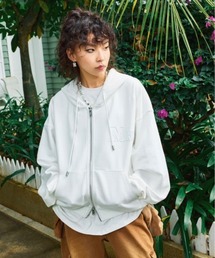 MR.ENJOY DA MONEY（ミスターエンジョイダマネー）の「【MR. ENJOY DA MONEY】Dimensional Embroidered Basic Hoodie（パーカー）」