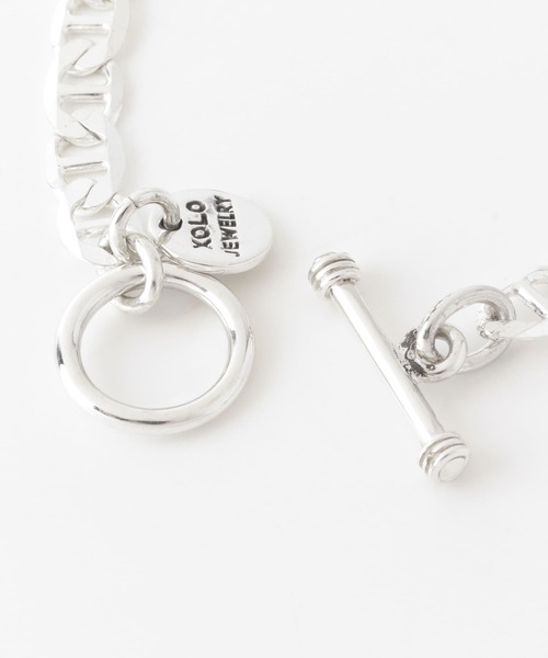 XOLO（ショロ）の「XOLO　Anchor Link Bracelet（ブレスレット・メンズ・シルバー・19）」の3枚目の写真
