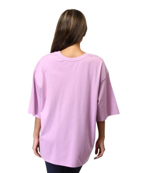 rip curl（リップカール）の「【RIPCURL（リップカール）】レディースロゴ半袖Tシャツ　ビッグシルエット　SURF SPRAY HERITAGE TEE（Tシャツ/カットソー・レディース・ブラック系その他/バイオレット・SMALL/MEDIUM/X-SMALL）」の5枚目の写真