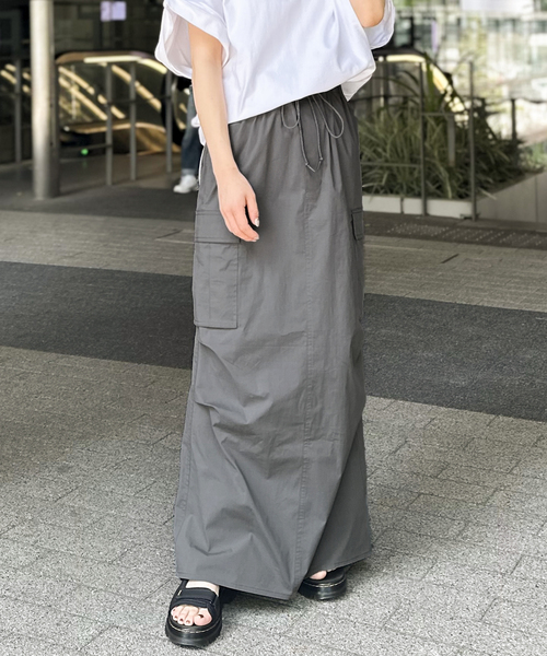 【関税込み】Juun.J マルチカラー Sleeve Tie マキシスカート 2WAYチュールドットスカートドレス｜JENNE(ジェンヌ)公式通販