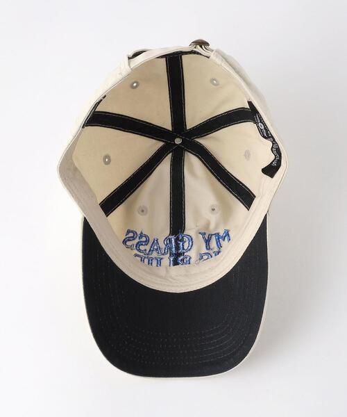 ASTRAET（アストラット）の「＜BLUESCENTRIC＞キャップ（キャップ・レディース・オフホワイト/ブラック・FREE）」の7枚目の写真