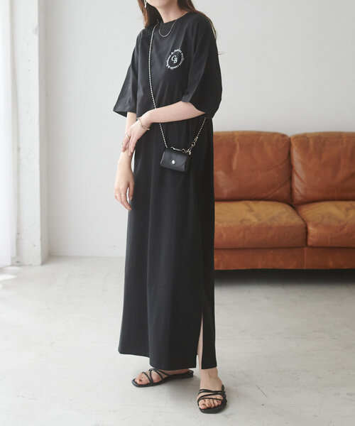 WEB限定】ワンポイントロゴカットワンピース（ワンピース