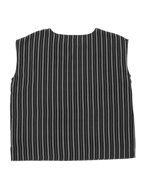 TOKYO SHIRTS(トウキョウシャツ)の「フロントビジューノースリーブブラウス(シャツ/ブラウス・レディース・オフホワイト/ブラック/ネイビー・L/M)」の11枚目の写真