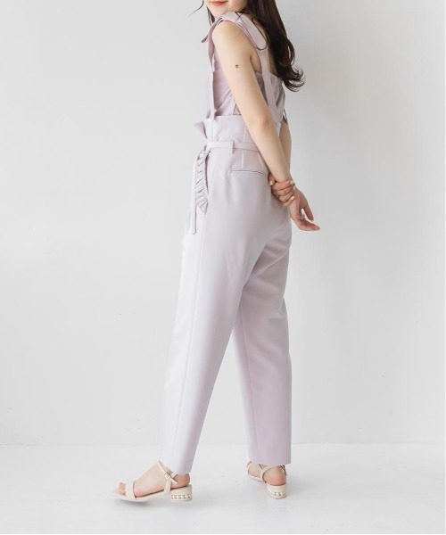 RANDA（ランダ）の「2WAYショルダーリボントップス（タンクトップ・レディース・グレー/クリーム/パープル・0/1）」の18枚目の写真