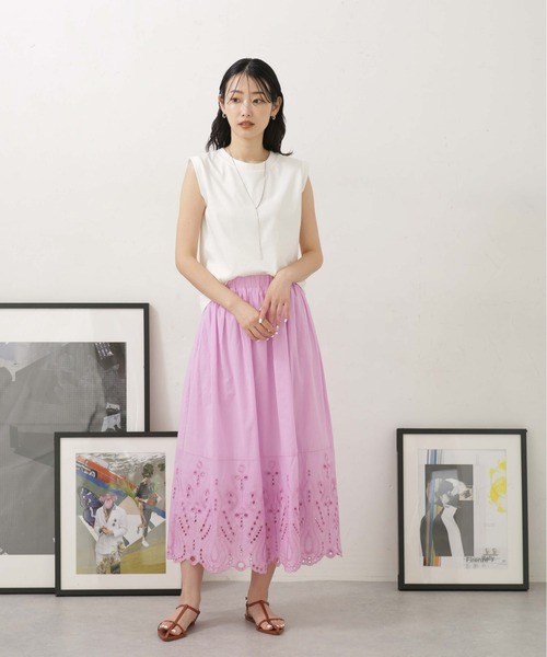 LB.04/汗染み防止加工ノースリーブTシャツ